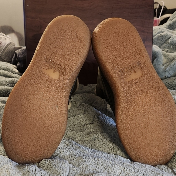 Sorel Chugalug Black Boots SZ 7.5 - Picture 5 of 9